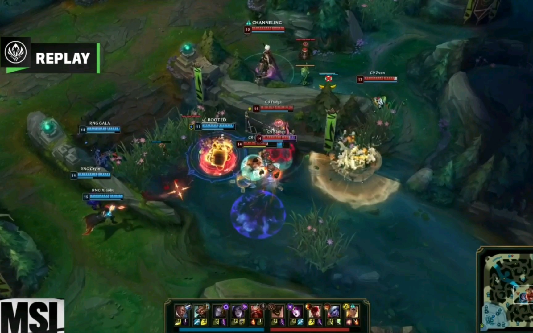 Ming连续十场比赛得分超过重要助攻，C9不断突破！的简单介绍